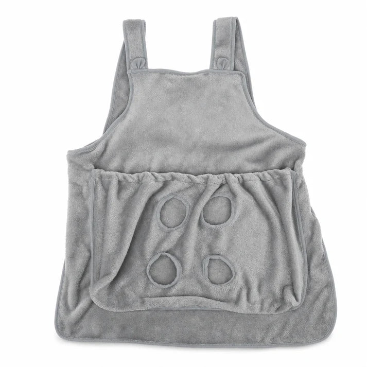 Hands-Free Cat Grooming Pouch Apron