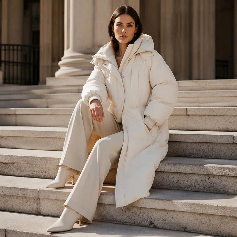 Women's Relaxed Hooded Winter Jacket