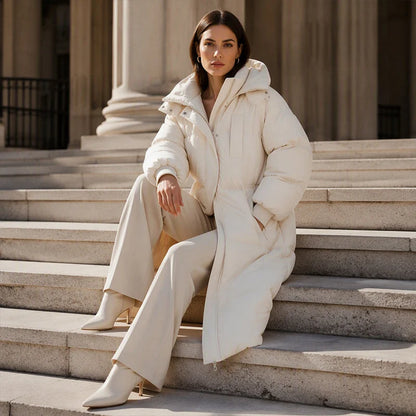 Women's Relaxed Hooded Winter Jacket