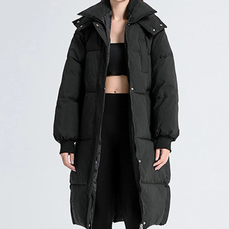 Women's Relaxed Hooded Winter Jacket