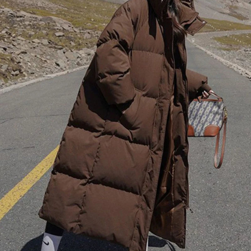 Women's Relaxed Hooded Winter Jacket