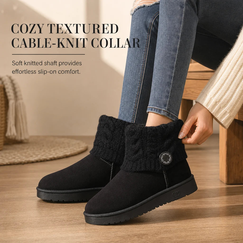 Women's Faux Fur Lined Mid-Calf Boots