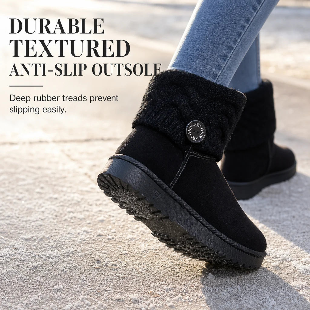 Women's Faux Fur Lined Mid-Calf Boots
