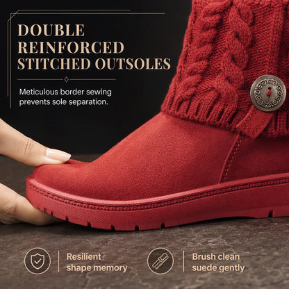 Women's Faux Fur Lined Mid-Calf Boots