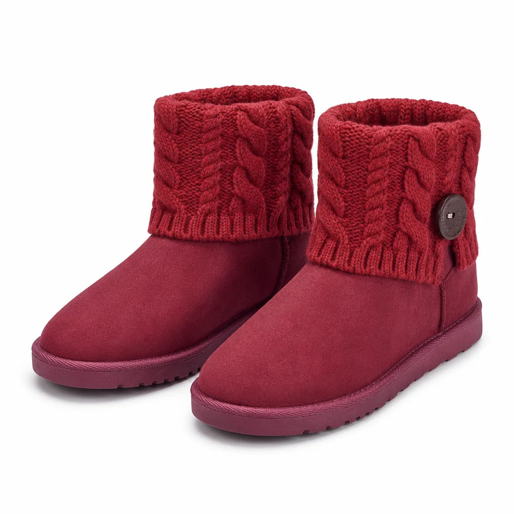 Women's Faux Fur Lined Mid-Calf Boots