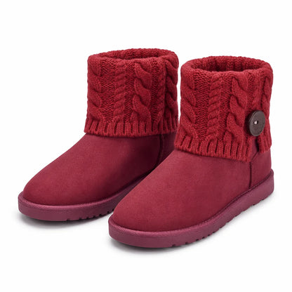Women's Faux Fur Lined Mid-Calf Boots