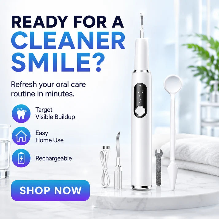 Portable Ultrasonic Teeth Cleaning Set