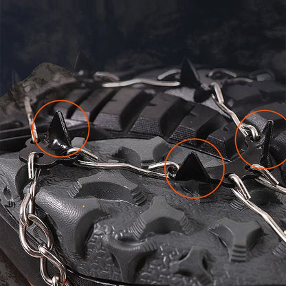 Quick-Fit Stainless Steel Ice Crampons