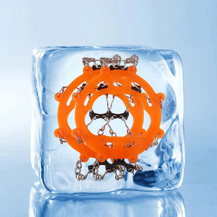 Quick-Fit Stainless Steel Ice Crampons