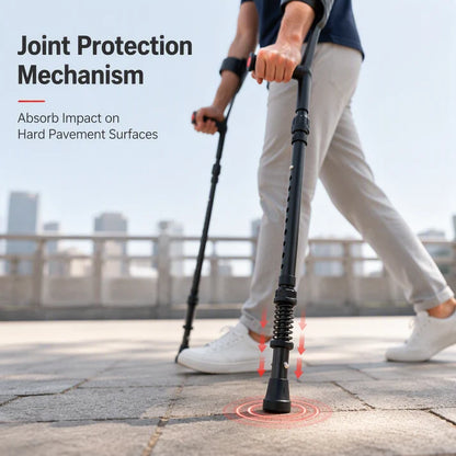 Foldable Adjustable Forearm Crutches