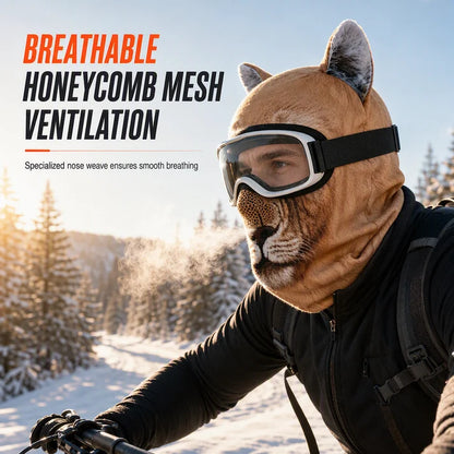 Animal Print Windproof Balaclava