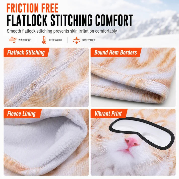Animal Print Windproof Balaclava