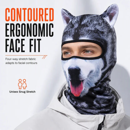Animal Print Windproof Balaclava