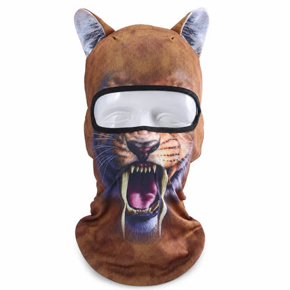Animal Print Windproof Balaclava