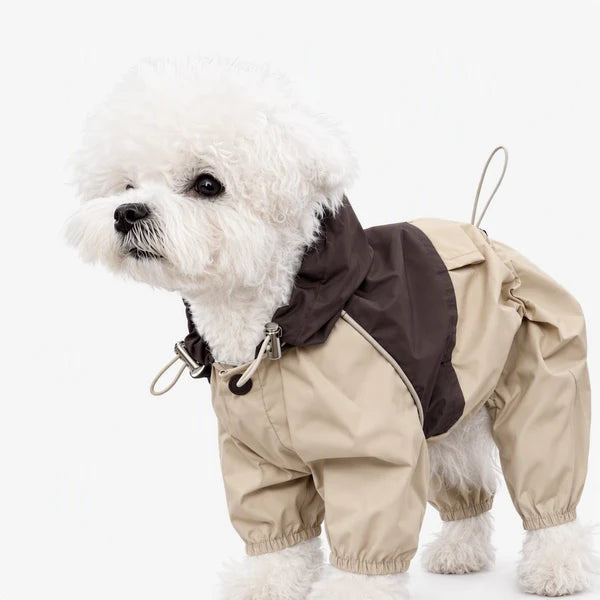 Four-Leg Water-Resistant Dog Raincoat