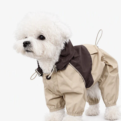 Four-Leg Water-Resistant Dog Raincoat