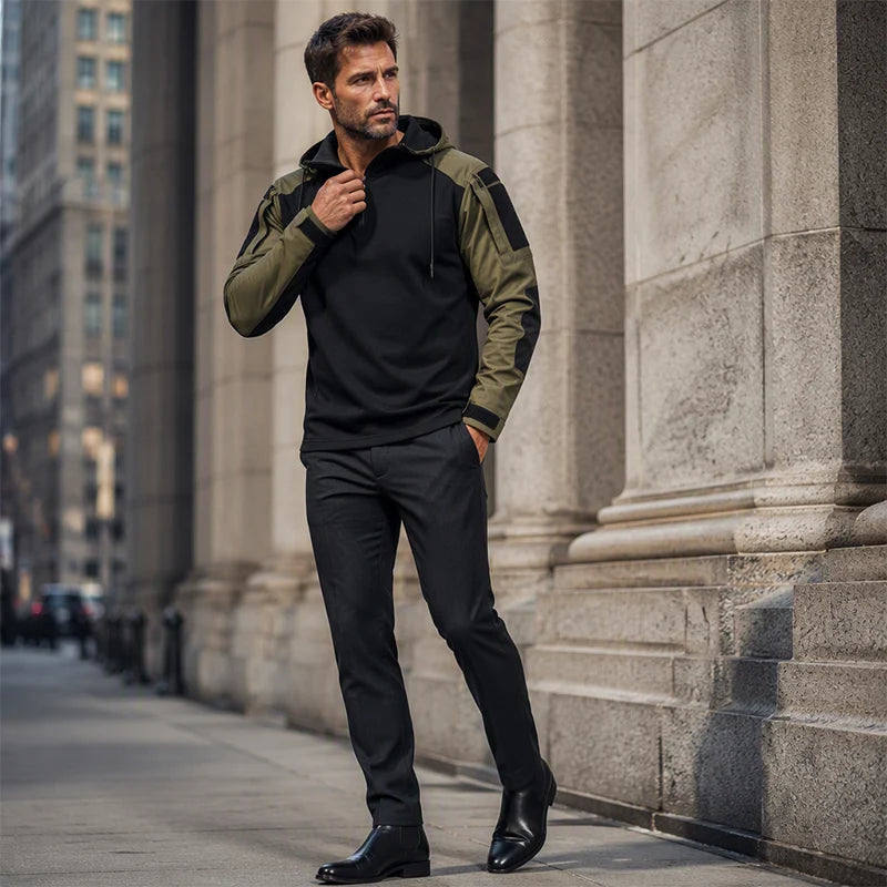 Men's Tactical Hooded Outdoor Jacket