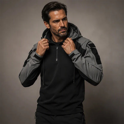 Men's Tactical Hooded Outdoor Jacket