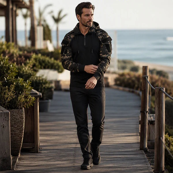 Men's Tactical Hooded Outdoor Jacket
