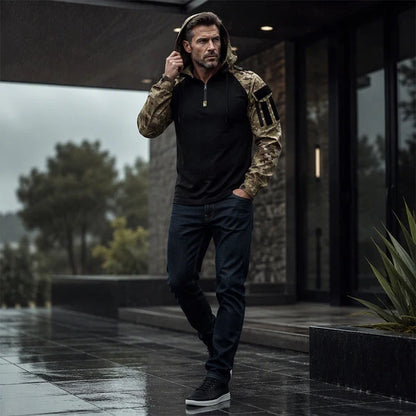 Men's Tactical Hooded Outdoor Jacket