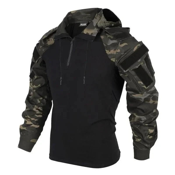 Men's Tactical Hooded Outdoor Jacket