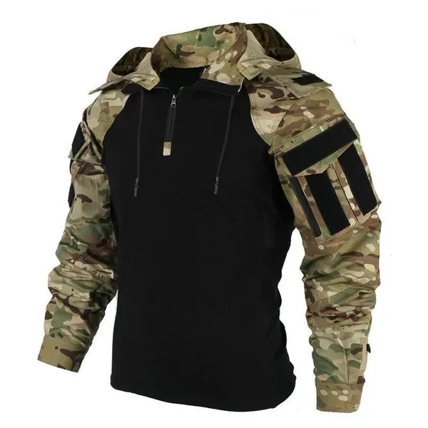 Men's Tactical Hooded Outdoor Jacket