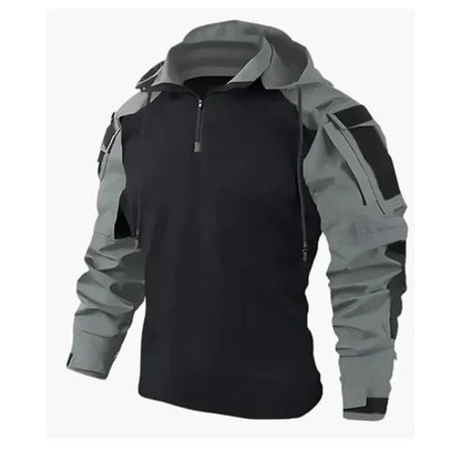 Men's Tactical Hooded Outdoor Jacket