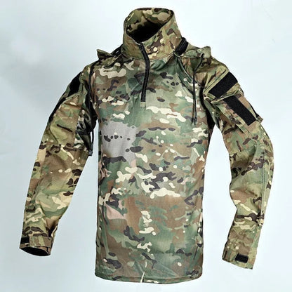 Men's Tactical Hooded Outdoor Jacket