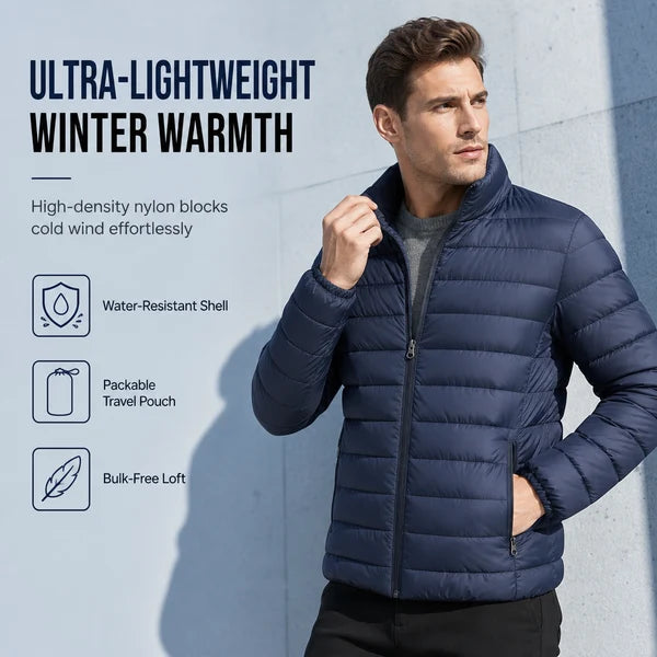 Men's Lightweight Quilted Puffer Jacket