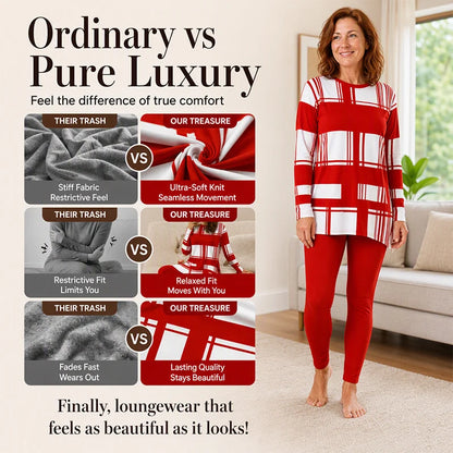 Women's Printed Tunic & Leggings Set