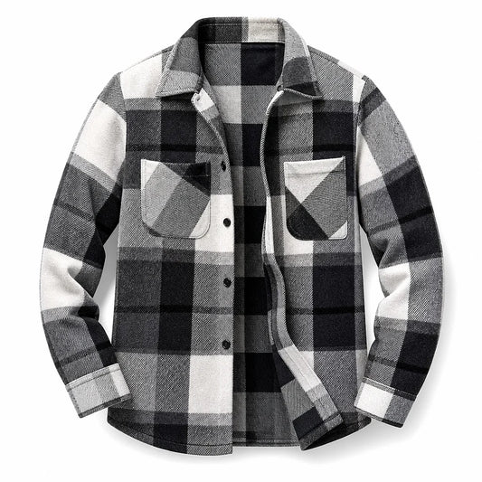 Men's Classic Checked Flannel Overshirt