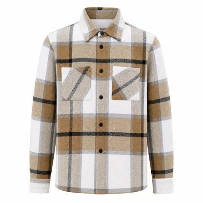 Men's Classic Checked Flannel Overshirt