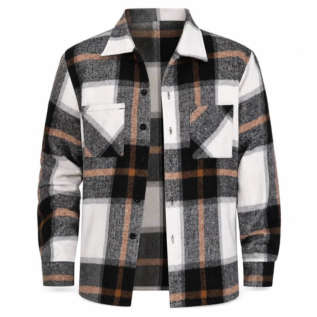 Men's Classic Checked Flannel Overshirt