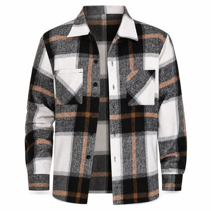 Men's Classic Checked Flannel Overshirt