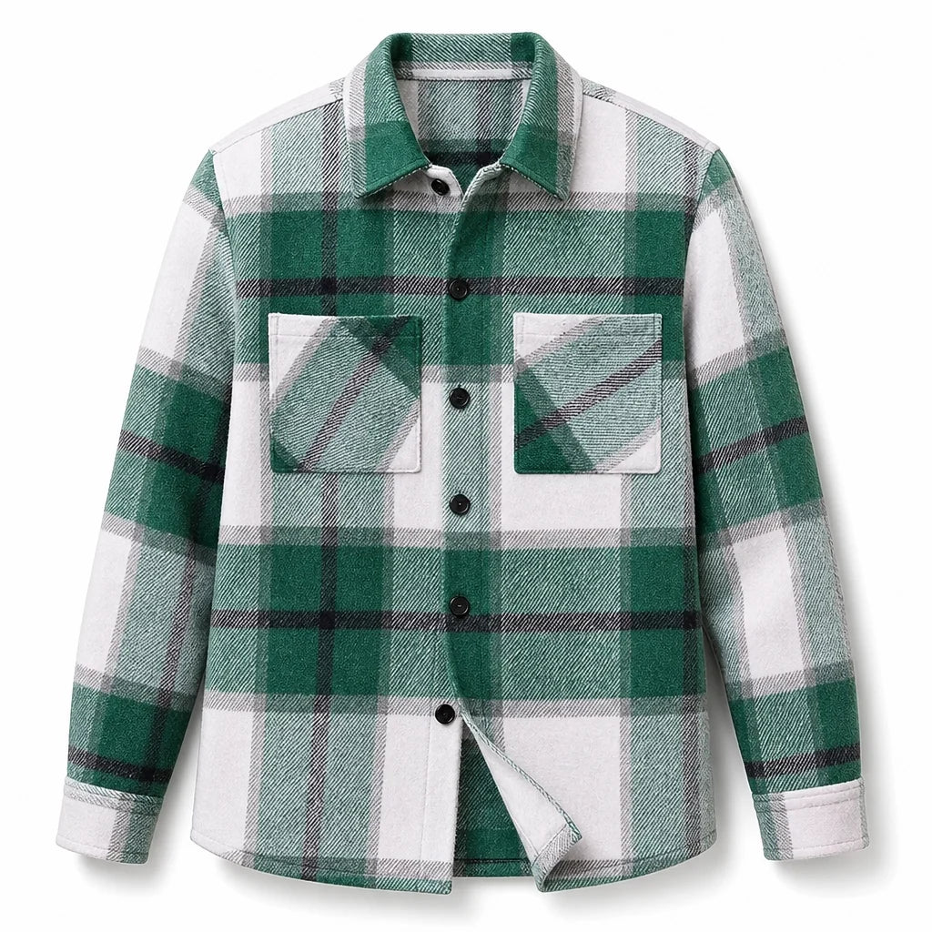 Men's Classic Checked Flannel Overshirt