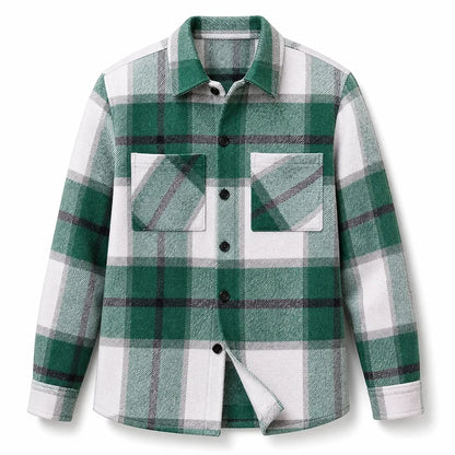 Men's Classic Checked Flannel Overshirt