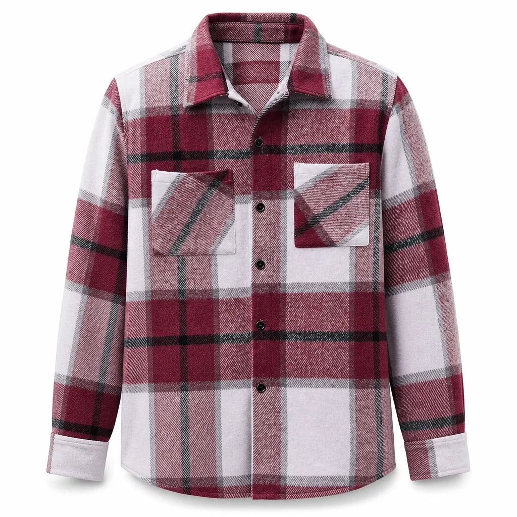 Men's Classic Checked Flannel Overshirt