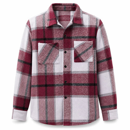 Men's Classic Checked Flannel Overshirt
