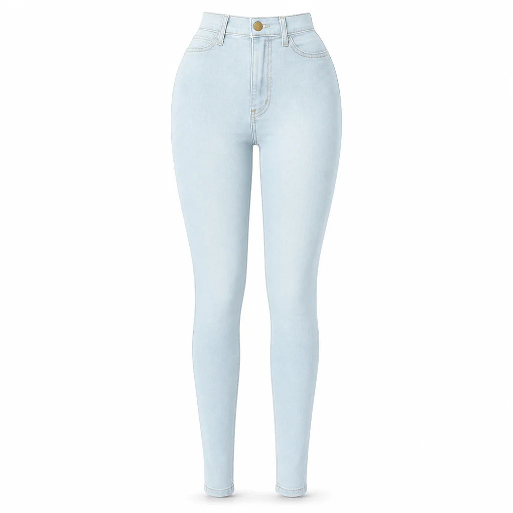 Women's High-Waisted Stretch Skinny Jeans