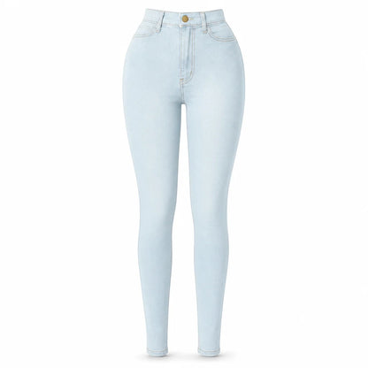 Women's High-Waisted Stretch Skinny Jeans