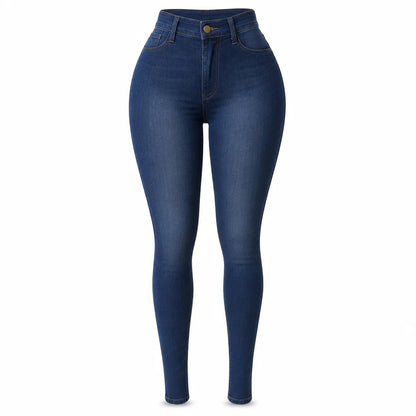 Women's High-Waisted Stretch Skinny Jeans