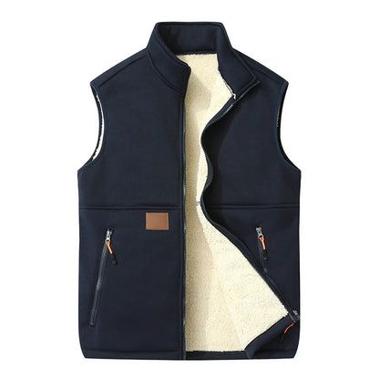Women's Cosy Sherpa-Lined Zip-Up Gilet