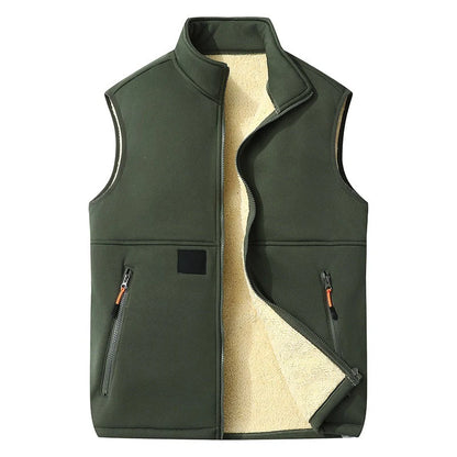 Women's Cosy Sherpa-Lined Zip-Up Gilet