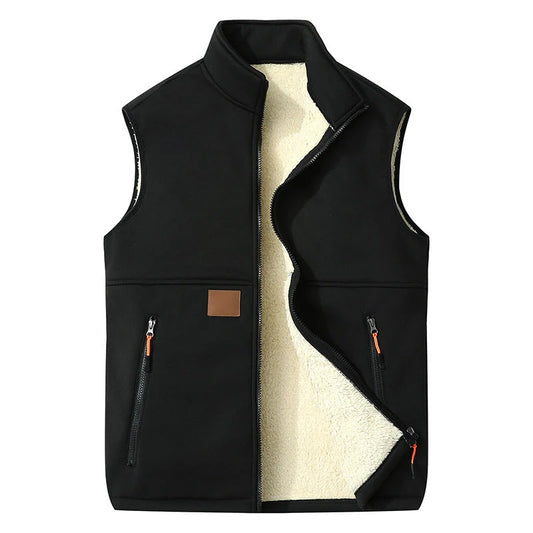 Women's Cosy Sherpa-Lined Zip-Up Gilet