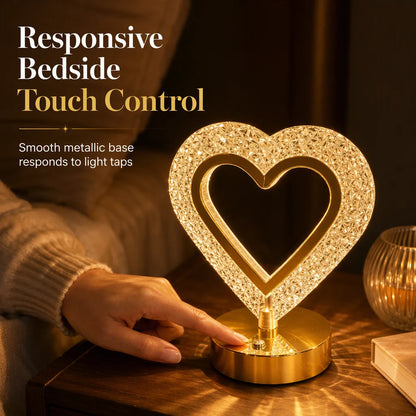 Rechargeable Geometric Crystal Touch Lamp