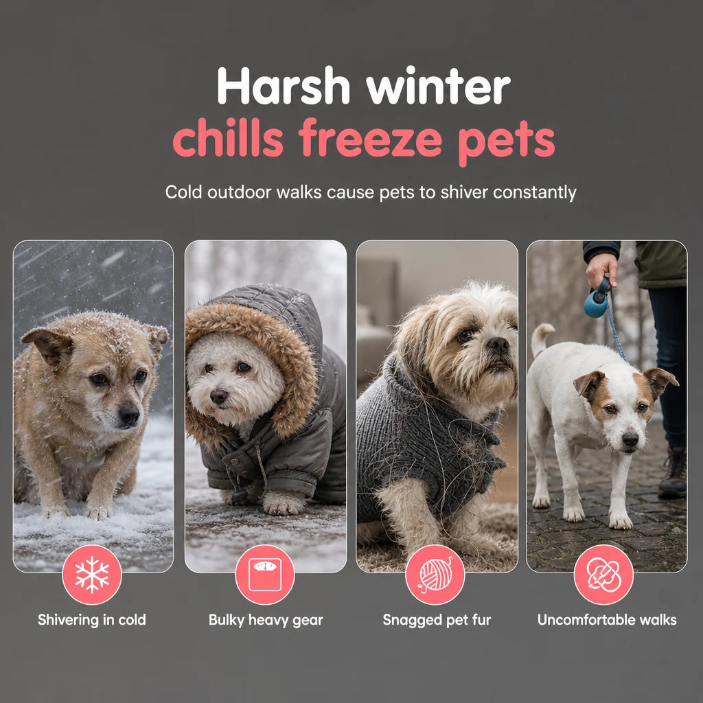 Cosy Fleece-Lined Pet Walking Vest