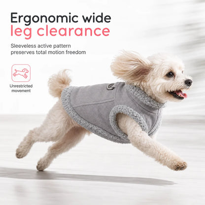 Cosy Fleece-Lined Pet Walking Vest