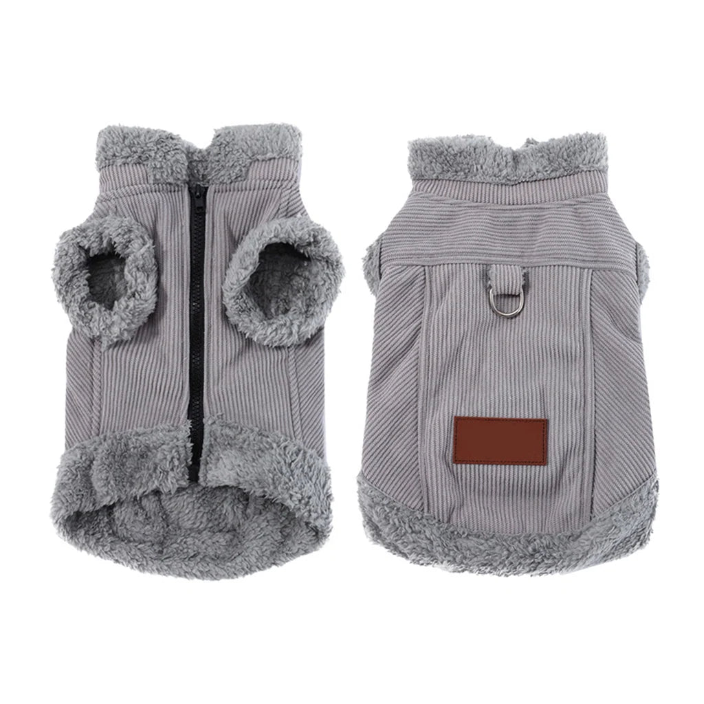 Cosy Fleece-Lined Pet Walking Vest