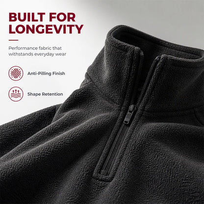 Men's Half-Zip Polar Fleece Pullover