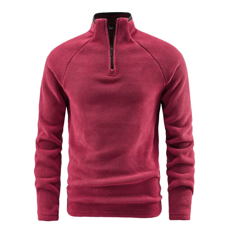 Men's Half-Zip Polar Fleece Pullover